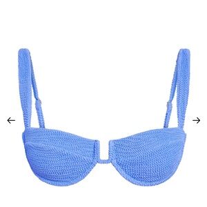 Monday Swimwear Cala Roja Top - Pool Crinkle